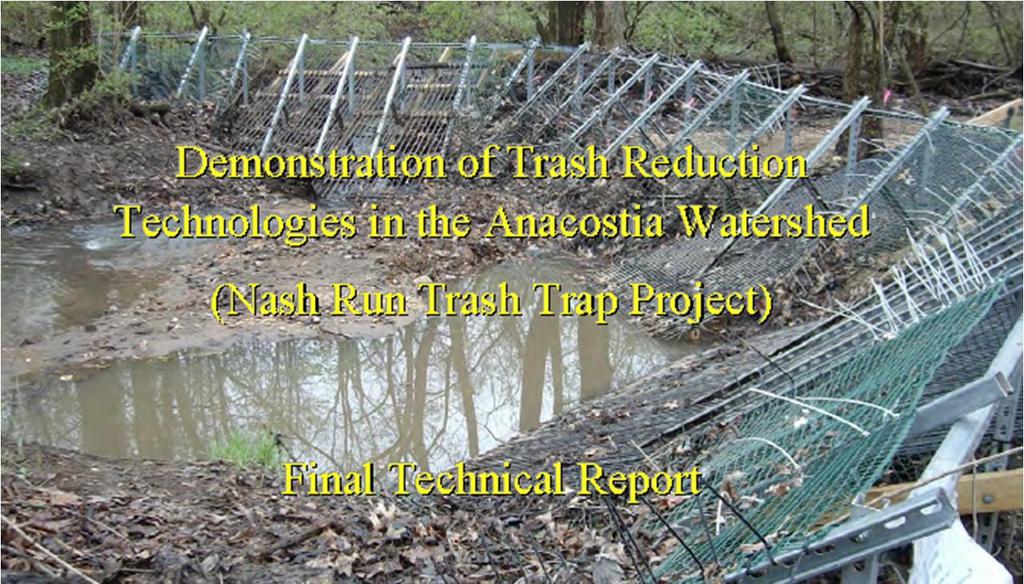 Plastic bags in Creek Trash are complicated Anacostia Watershed Organization found plastic bags Represent only 3.