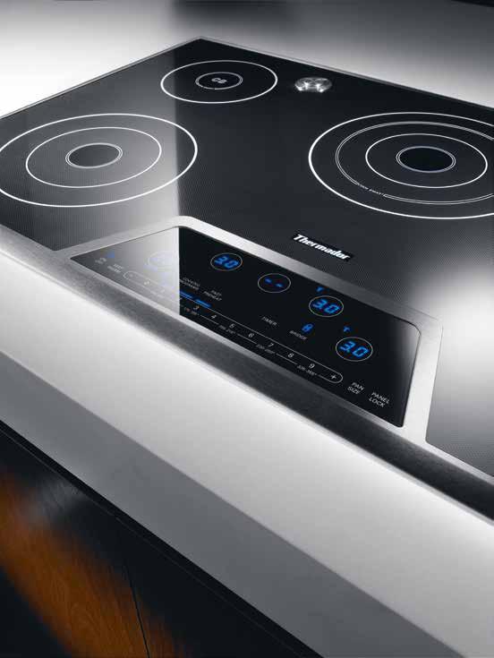 ELECTRIC COOKTOPS FEATURE HIGHLIGHTS COOKSMART Never guess cooking time or temperature again. With 9 pre-programmed modes and auto shut-off, you ll get perfect results every time you cook.