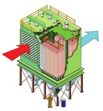 ELECTROSTATIC PRECIPITATOR FUNCTIONALITY In an electrostatic precipitator, particles suspended in the air stream are given an electric charge as they enter the unit and are then removed by the