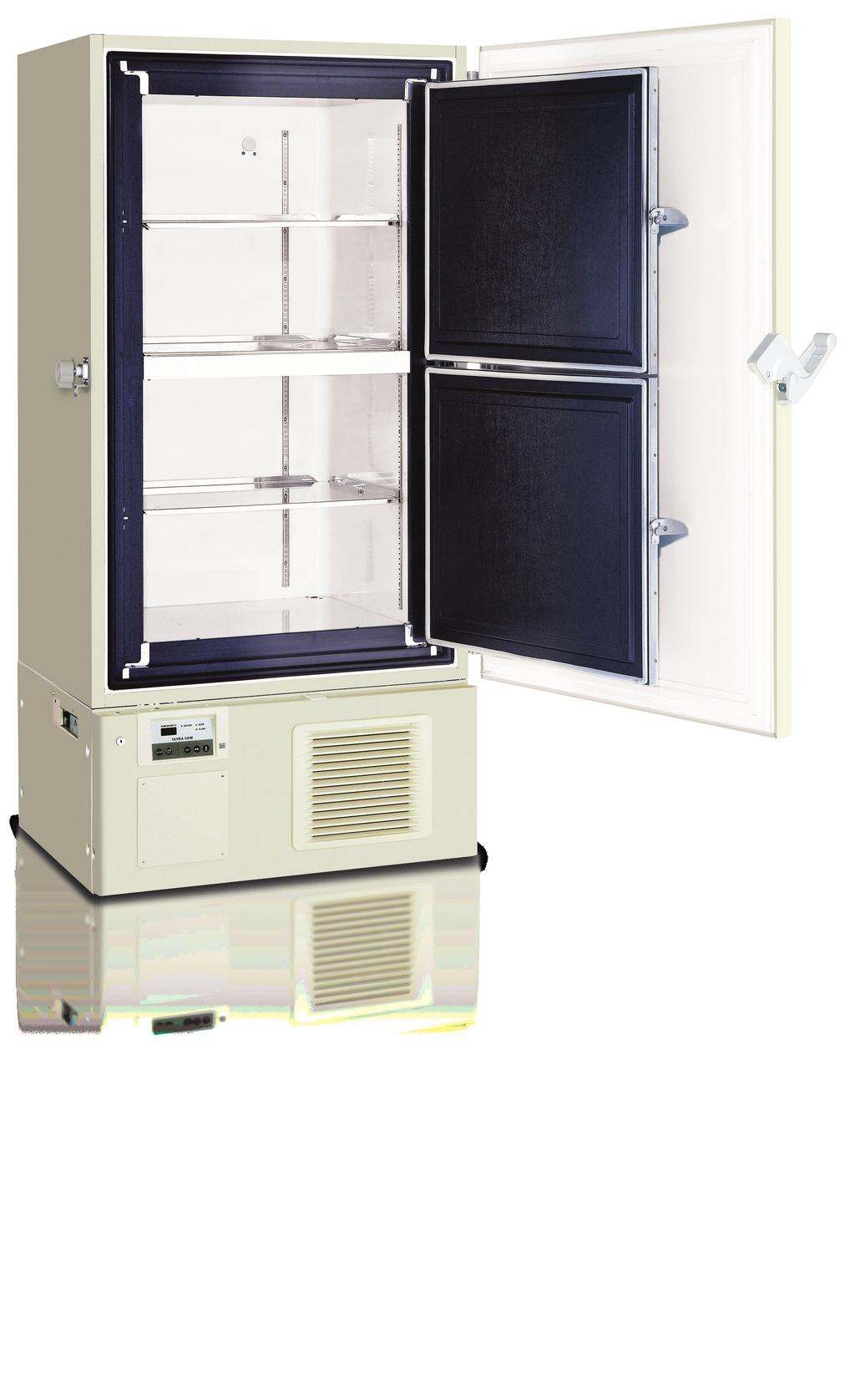 Our freezers maintain internal temperatures as low as -86 C, using compressors specially designed for ultra-low temperature applications.