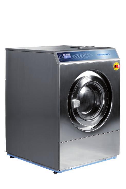 LM SERIES THE ATTENTION TO THE DETAIL IS OUR STRENGTH GSM remote system Reduction of intervention time IM8 Computer equipped with touch screen Interaction with the washing machine is made easier by