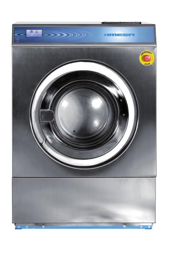 IMESA LM LM SERIES LAUNDRY STAR THE STAINLESS STEEL DURABILITY Side, above and frontal panels in stainless steel AISI 304.
