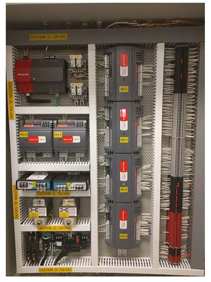 Insert Project Name D. Figure A (below) illustrates the required layout of a Building Automation Panel in retrofit construction. 3.02 HARDWARE APPLICATION REQUIREMENTS FIGURE A. A. General: 1.