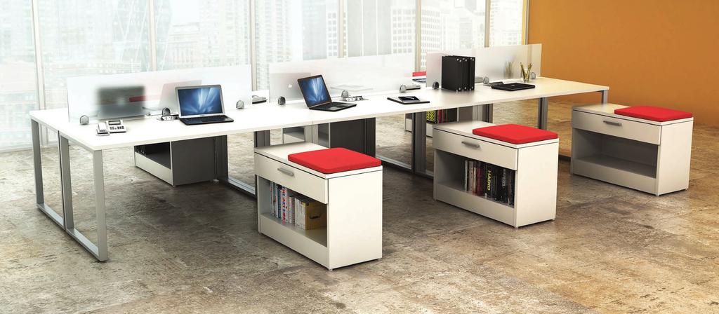 Transitory Workstations Make transient workspaces accessible by providing comfortable and callaborative worstations that are easily