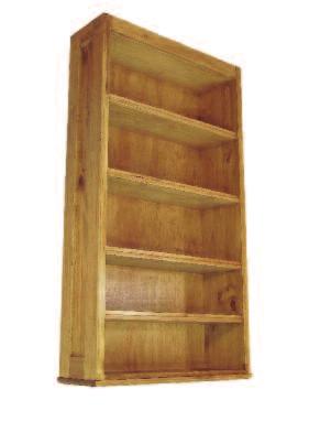Honey-Brown, Perfect Brown. 015 64"Bookcase.