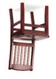 TOUGH STUFF! Dining Chairs 151W ASide Chair w/wood Seat/Back.