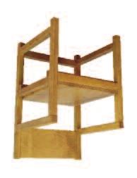 BULLDOG-SC-WOOD Bulldog Side Chair Wood Frame with Wood Seat and Wood