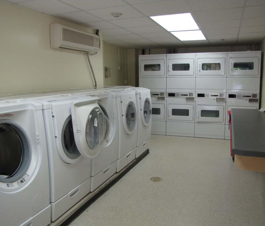 Non-dwelling Ancillary Spaces Laundry Rooms: 7.5 CFM/Person + 0.06 CFM/SF Likely can be tied into an HRV system with other spaces.