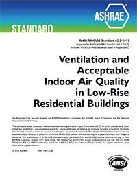 Ventilation: How much air do we need? Depends upon who you ask International Mechanical Code (IMC) 2012 ASHRAE Standard 62.
