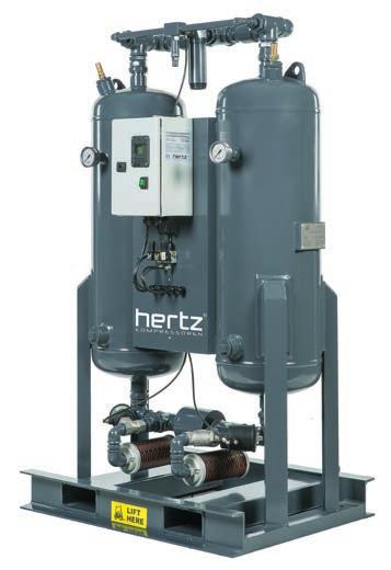 Heatless Adsorption Air Dryers HDA Series HDA 0 / 85 / 2 / 00 / / 440 / 575 / 6 / 8 000 / 2 / 0 / 0 / 2200 / 2 / 200 / 0 / 4400 / 00 / 600 / 7200 / 80 / 00 Hertz HDA Heatless Desiccant Air Dryers