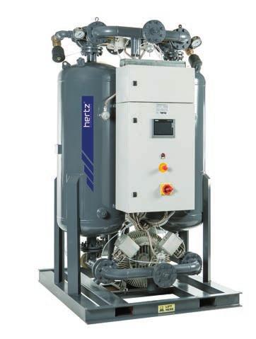 Blower Purge Adsorption Air Dryers HBP Series HBP 8 / 000 / 2 / 0 / 0 / 2200 / 2 / 200 / 0 / 4400 / 00 / 600 / 7200 / 80 / 00 PRINCIPLE OF OPERATIONS A centrifugal blower and high efficiency heater