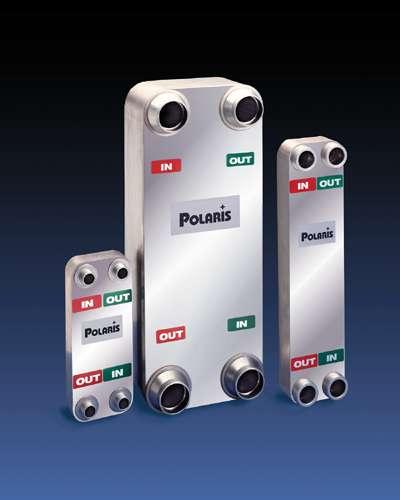 Polaris advanced heat-exchange products Semi-Welded PHEs Polaris semi-welded plate heat exchangers handle those jobs that conventional plate exchangers can t touch including ammonia refrigeration and