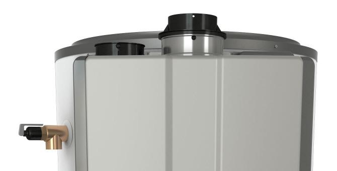 DEMAND DUO Commercial Hybrid Water Heating System Combining the on-demand, continuous supply technology of tankless with an energy efficient and durable 119-gallon srage tank, the Demand Duo provides