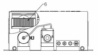 Instructions Manual Pury 250e 6.2. Cooling block with fan Clean the cooling body (6) as necessary for peak performance. Figure 7 : Cooling block with finned cooling body (6) 6.3.