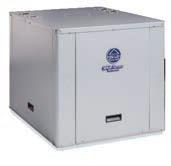 Dual capacity forced air heating and cooling in an outdoor packaged unit. Premium Forced Air + Radiant Hot Water 3-in-1 system. Forced air heating & cooling with capability of radiant floor heat.