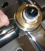 CHANGING THE SEALING ORINGS & SWIVEL BUSHES The Swivel spout orings and swivel bushes can be