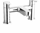 DIPLOMAT Mono Basin Mixer with Pop-up Waste with 1/2 Flexible Pipes Min. Operating Pressure 0.