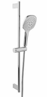 SHOWERING Embassy Shower Head with 1/2 Connection with 350 mm Arm 250 x 250 x 43 mm Min. Operating Pressure 0.