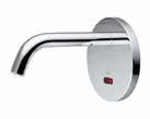 Infrared Tap Battery or Mains Operated Spout Length 240 mm AQE-ECO-I305-CP Wall Mounted Infrared Tap Battery