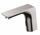 Basin Mixer with Temperature Control Battery or Mains Operated AQE-ECO-I321-CP