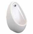 URINAL BOWLS Community Wall Mounted Urinal with Pre-Punched Holes 310 x 390 x 600 mm Ice Wall Mounted Urinal BDS-AQU-802511-A-WH Inlet Pipe for Water Entry 1/2 (Required if the flushing system