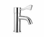 without Pop-up Waste AQE-MED-362-CP Medical Clinic Basin Mixer with Swivel Spout with Clinical Handle Min. Operating Pressure 0.