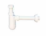 1/4 x 1 1/4 Suitable for Basins, Bidet and Urinals 32 mm MUL-P032 PP Urinal Trap with Integrated