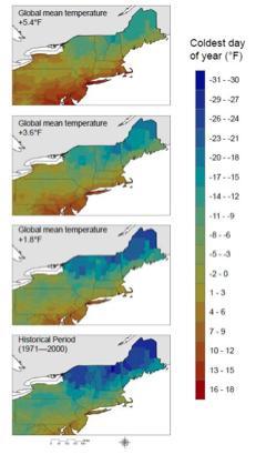 Indicator Maps 1. Annual Average Precipitation 2. Annual Average Temperature 3. Number of days over 2 inches of precipitation 4.