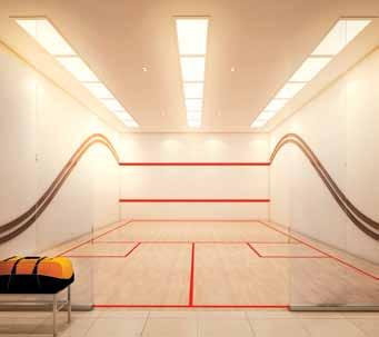 As you unwind at the badminton or squash court, or tennis court on Multi Level Car Park.