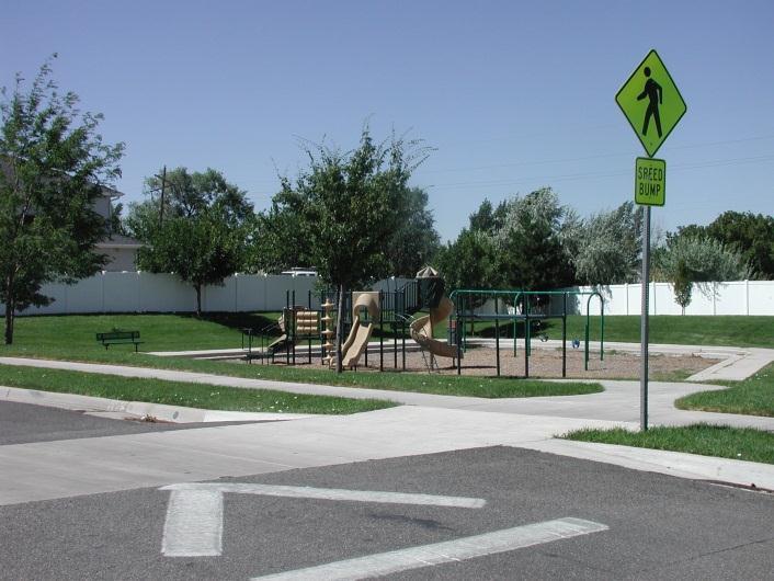 05 acres Playground (tot lot) 4 Benches Pathway around park Future needs: 1 picnic shelter and table, 5