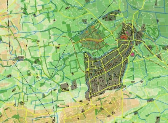 The Council s emerging Core Strategy, which outlines planning policies the Council will use to help guide development, removes the site from the Green Belt and identifies it for a Garden Village.