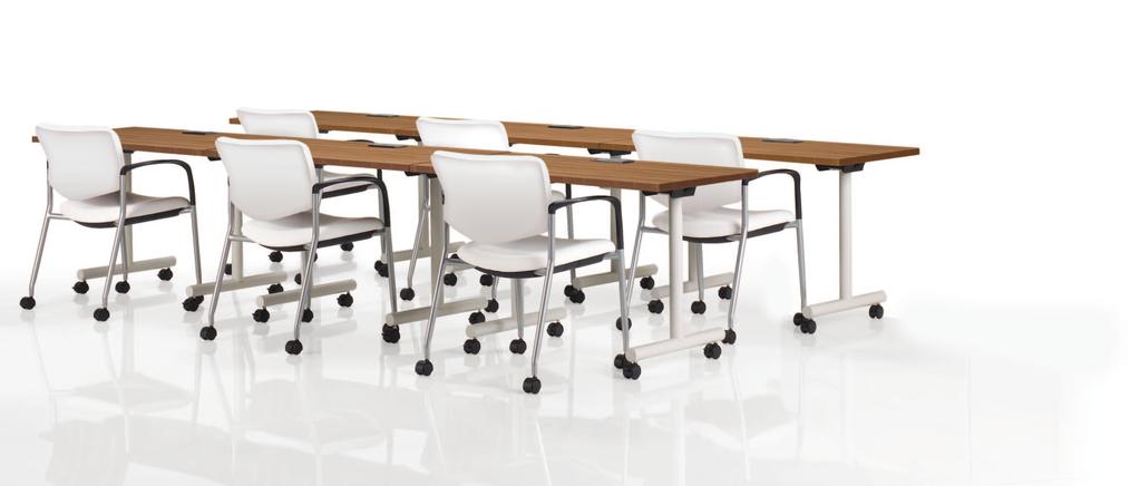 Choices Tables Flexible Furniture for Changing Needs. Create active spaces with Trendway Training Tables.