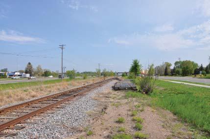 Alignment C Figure 13 - View south along BNSF right of