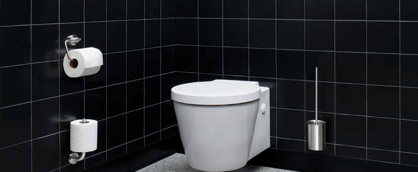 CUBICLE COLLECTION This suite of products adds convenience and style to any washroom or toilet cubicle.