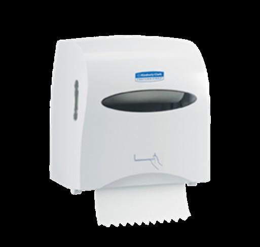 SLIMROLL * Hand Towel Dispenser Product Code : 010442. Third Generation of Towel Dispenser Make ABS Plastic. Colors available: -White. Size : 30.5cm x 31.8cm x 17.