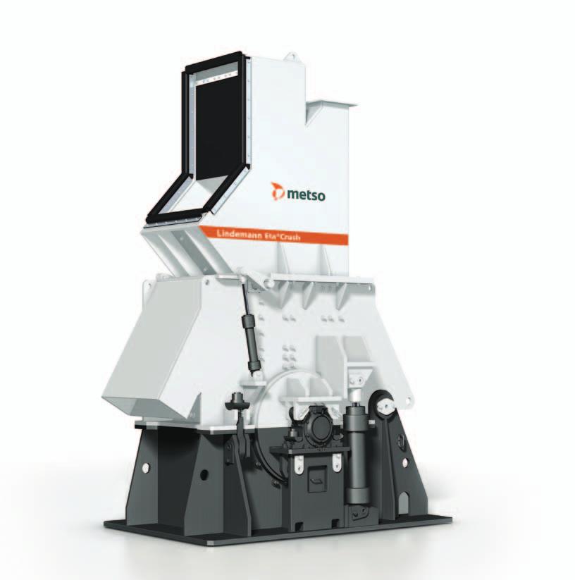 The Metso EtaCrush has distinctive new advances For decades the development of metal shredders has been one of our strengths.