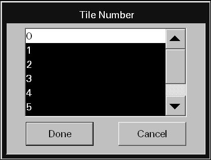 Network Tab (Optional) Network Tab 1. Select a row in the Network tab list box that does not contain a tile assignment number. 2. Select the Add button.