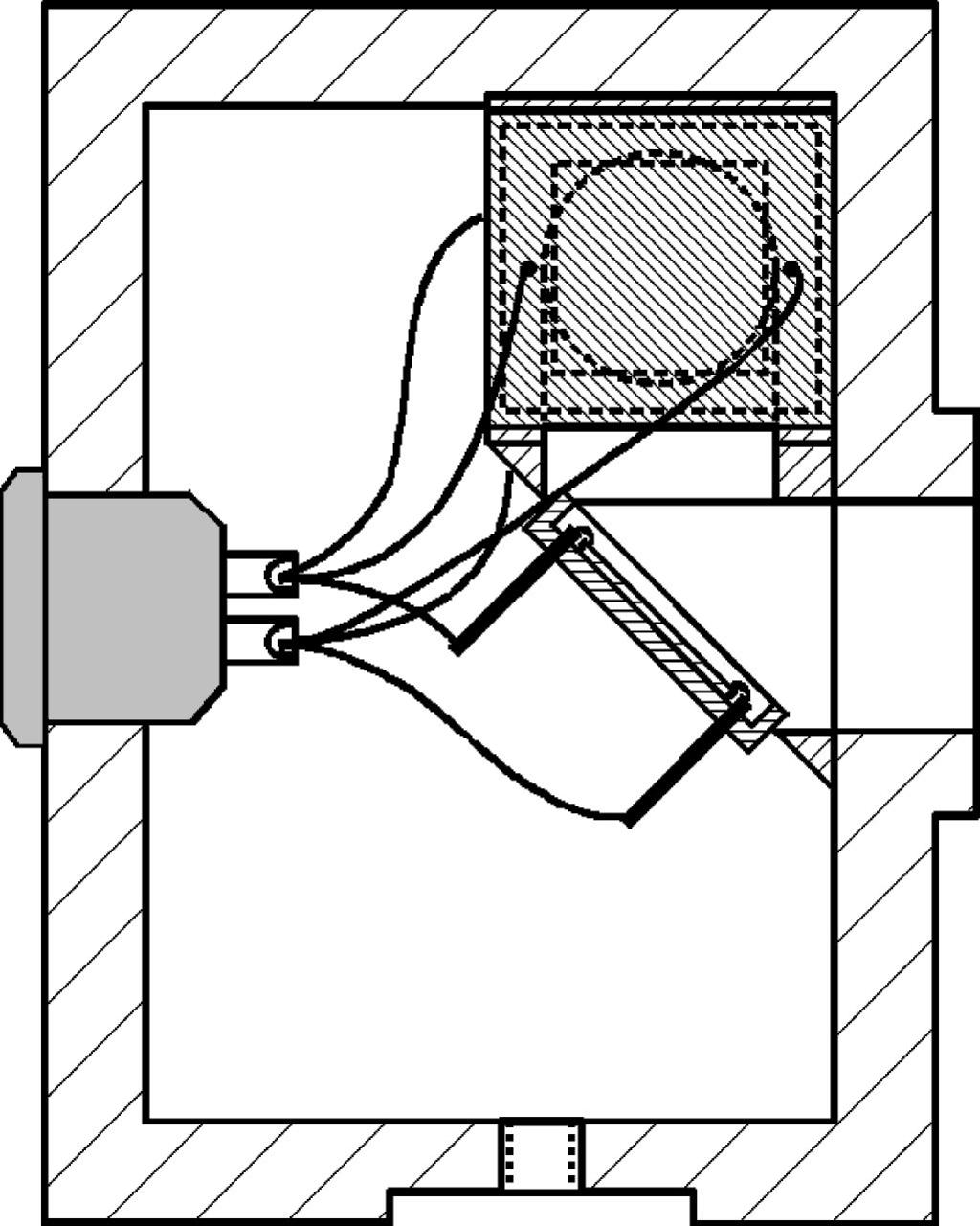033110-2 Noorma et al. Rev. Sci. Instrum. 76, 033110 2005 FIG. 1. Schematic drawing of GaAsP trap detector. The third diode is located behind the body part keeping the diodes together.