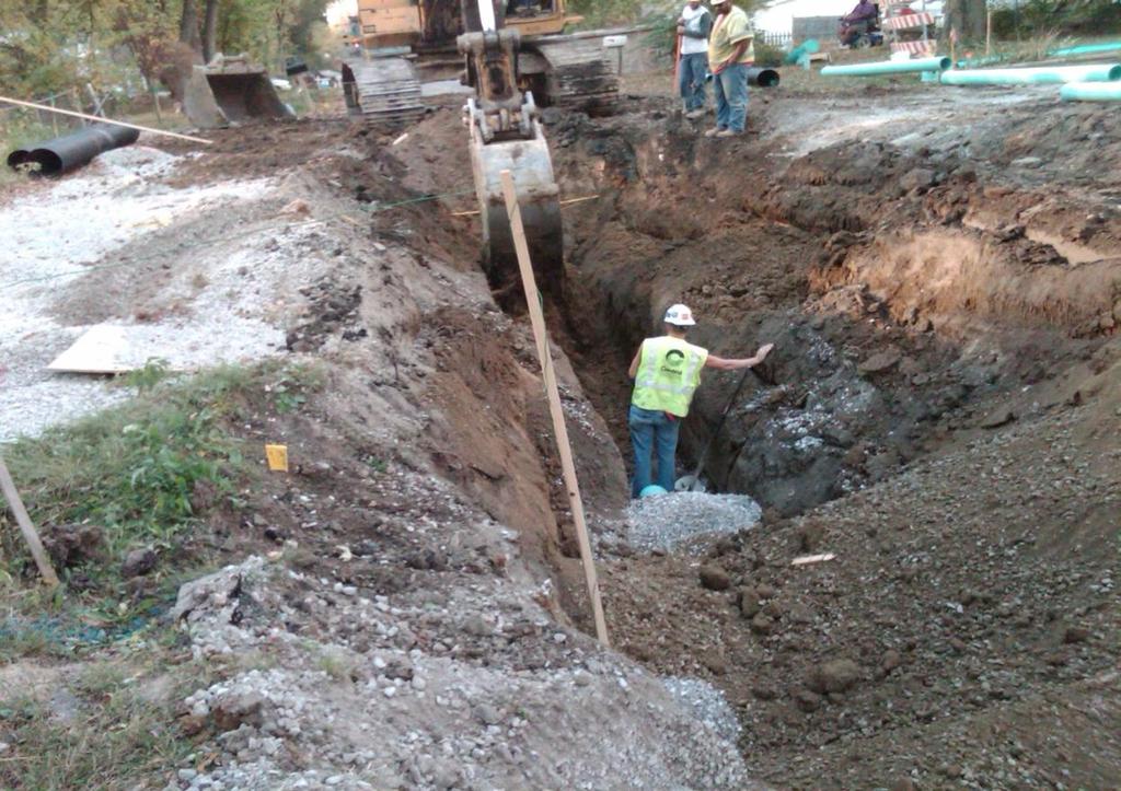 Installation of Sanitary Sewer Required