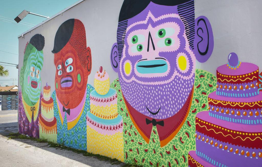 #HOME IS WHERE THE ART IS Wynwood isn t just the most vibrant art scene in Miami it s one of the most vibrant in the world.