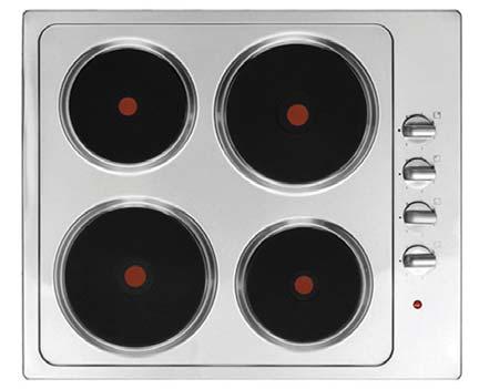 ELECTRIC HOBS LISBON SERIES Price: 7,300.- Special: 4,990.- HH-302XS Cat. No. 534.02.501 Material: Stainless steel 2 Electric hotplates 1 x Ø180 Rapid burner with electric (2.