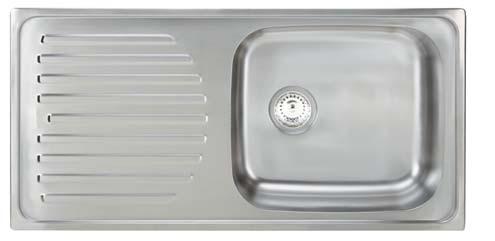 - Special: 2,990.- KITCHEN SINKS BOWL RIGHT BOWL LEFT WITHOUT HOLE Cat. No. 567.10.