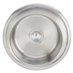 TOP MOUNT SINKS APOLLO SERIES WITHOUT HOLE WITH HOLE Cat. No. 567.20.