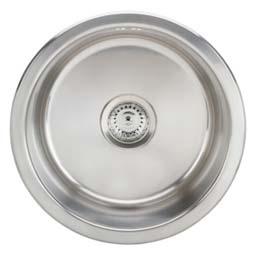 049 Stainless steel satin polish Bowl depth 180 mm Product dimension: Ø485 x Ø385 mm Built-in dimension: Ø420 mm Ø485 x Ø385 Ø420 Price: 2,140.