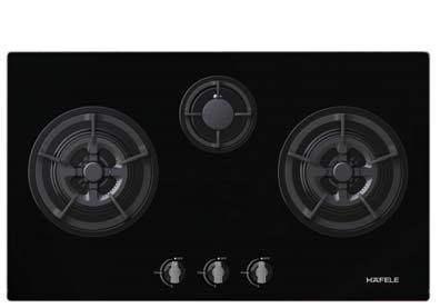 GAS HOBS BERLIN SERIES Price: 13,900.- Special: 10,990.- HH-782GGA Cat. No. 534.01.575 Material: Black tempered glass 2 Gas burners: Left 5.0 kw, Right 5.