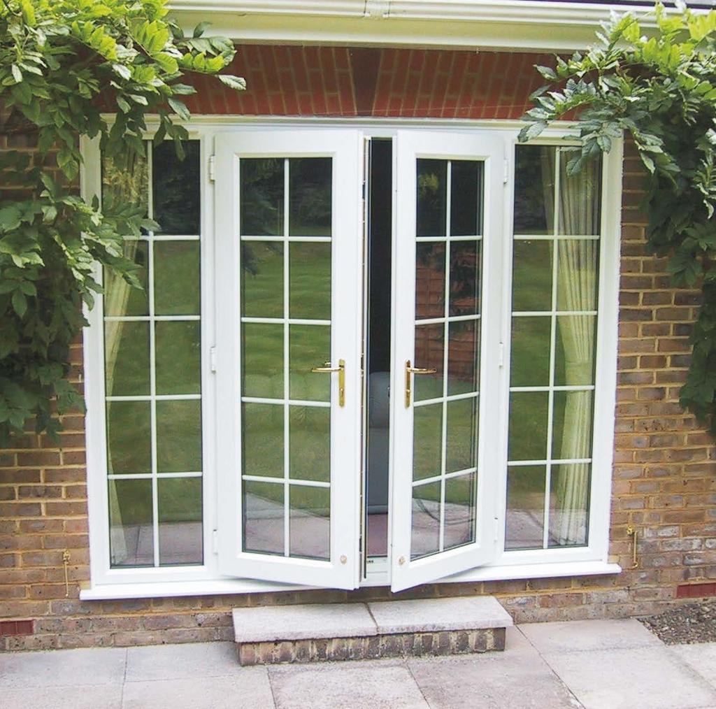 All Ultimate French Doors include the same multi-point lock that is fitted to single doors with additional shoot-bolts fitted to the slave door.