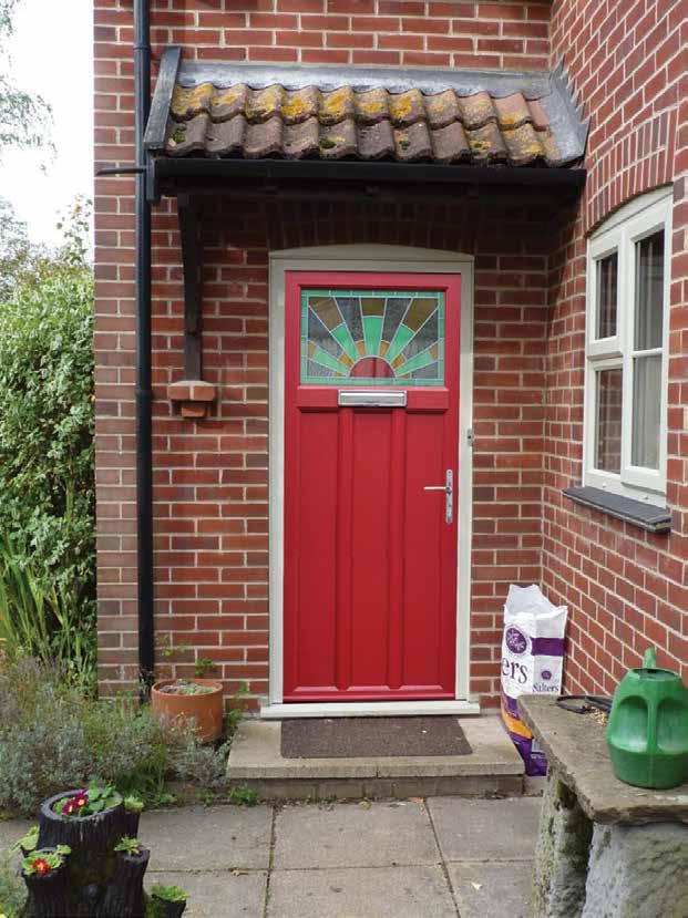 This door is sure to get your neighbours talking.