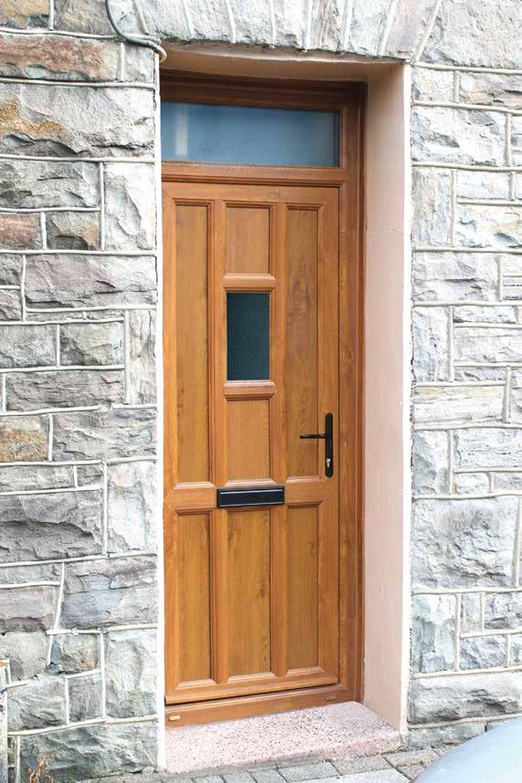 The The Charlotte Looking for a strong, balanced door with a striking panel