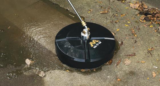 Cold Water Pressure Washer Accessories Rotary Surface Cleaner Clean large surfaces faster and