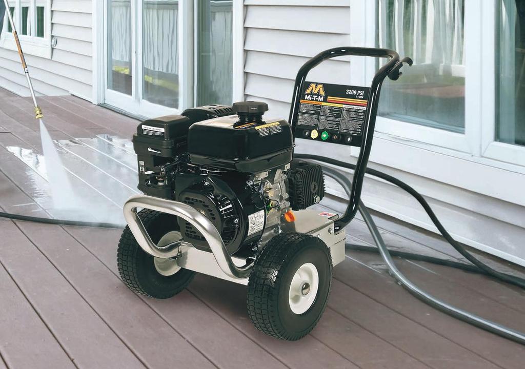 Cold Water Pressure Washers CM-3200-0MMB The multipurpose CM Series is great for keeping patios, siding and equipment clean.